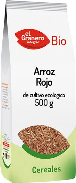 Bio arroz rojo de cultivo ecológico