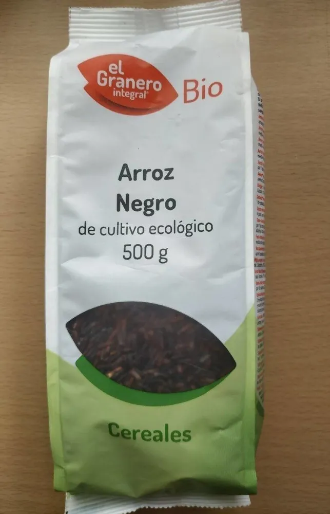 Arroz negro de cultivo ecológico