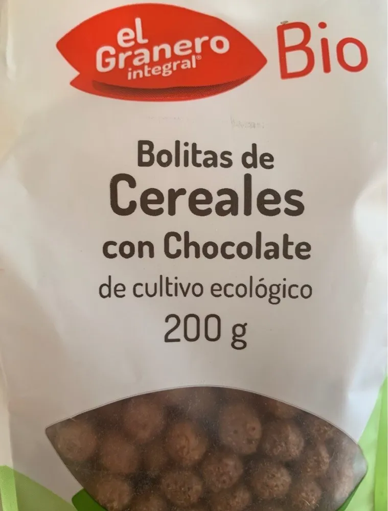 Bolitas de Cereales con chocolate