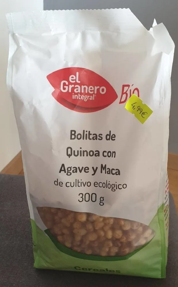Bolitas de Quinoa con Agave y Maca