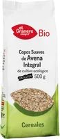 Bio copos de avena integral de cultivo ecológico y sin gluten