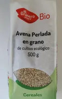 Avena perlada en grano