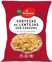 Bio cortezas de lentejas con cúrcuma de cultivo ecológico