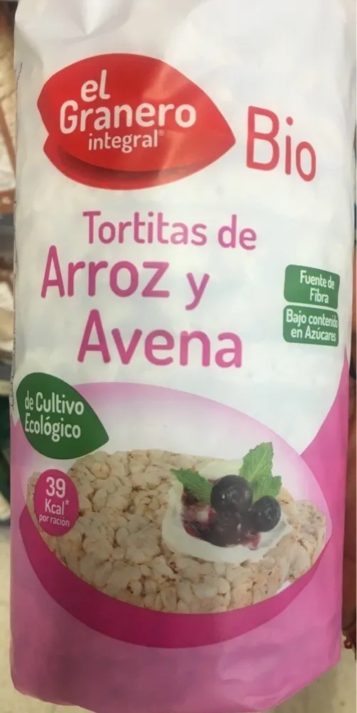 Tortitas Arroz Avena