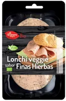 Bio lonchi-veggie lonchas sabor finas hierbas ecológicas
