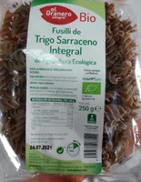 Fusilli de trigo sarraceno integral