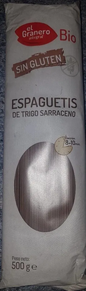 Espaguetis de trigo sarraceno