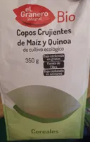 Copos crujientes de maiz y quinoa