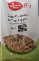 Copos crujientes de trigo espelta