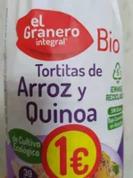 Tortitas de arroz y quinoa