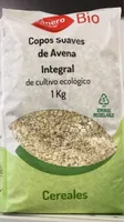 Copos de avena integral de cuktuvo ecologuco