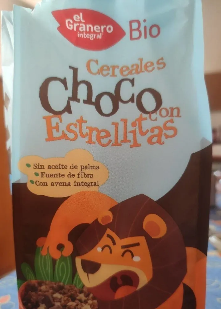 Cereales choco con estrellitas