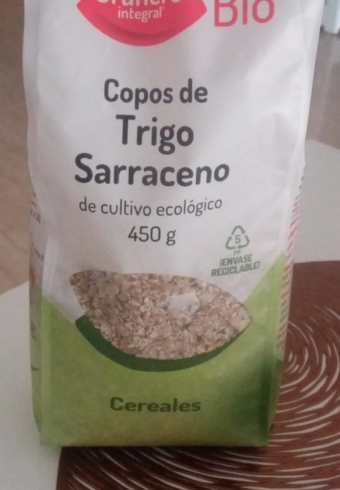Copos de trigo sarraceno