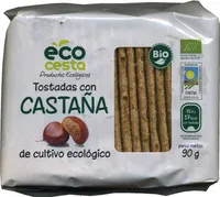 Tostadas con castaña