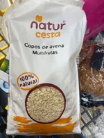 Natur cesta copos de avena multifrutas