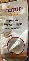 Harina de avena integral