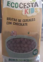 Bolitas de cereales con chocolate