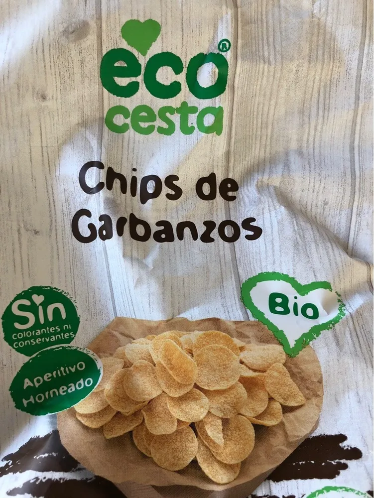 Chips de garbanzos