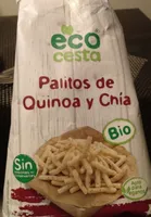 Palitos de quinoa y chía