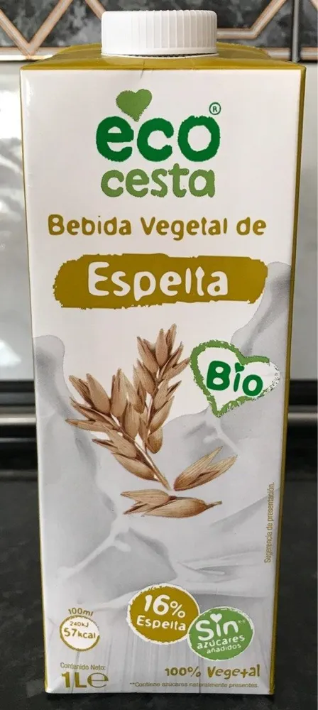 Bebida vegetal de espelta bio