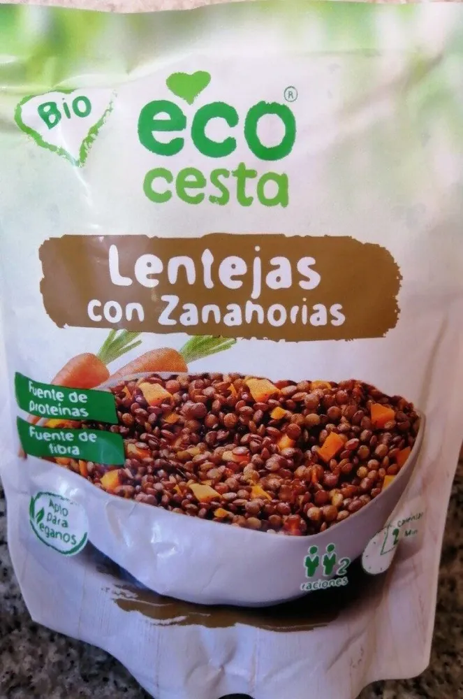 Lentejas con zanahorias