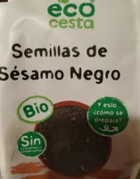 Semillas de sésamo negro