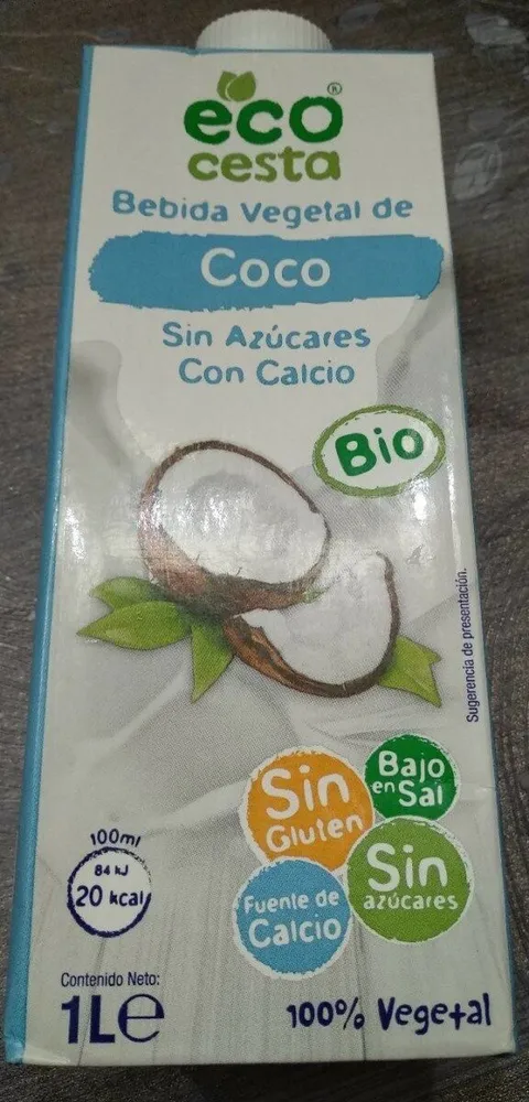 Bebida Vegetal de Coco