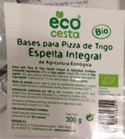 Bases para pizza de espelta integral