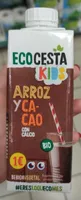 Bebida de arroz y cacao