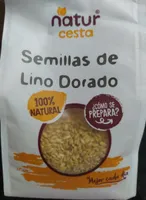 Semillas de lino dorado