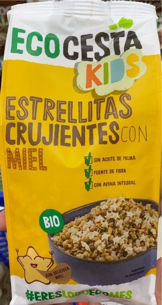 Estrellitas crujientes con miel