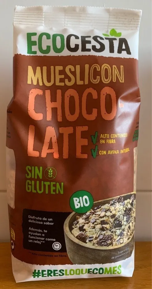 Muesli con Chocolate Sin Gluten