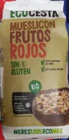 Muesli con frutos rojos sin gluten