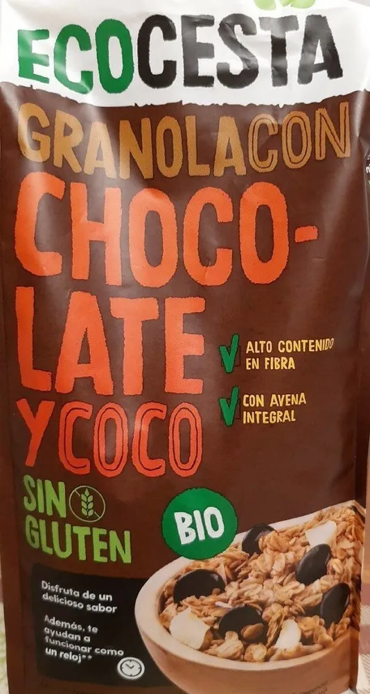 Granola chocolate coco