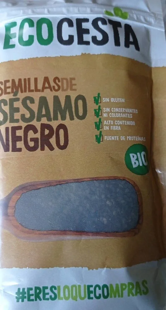 Semillas de sésamo negro