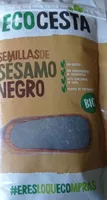Semillas de sésamo negro