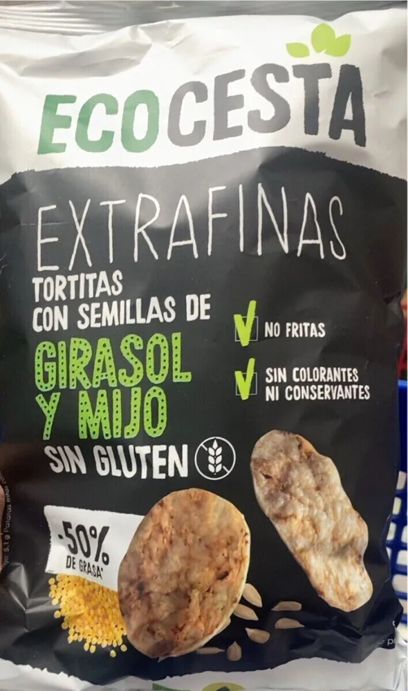 Toritas con semilla de girasol y mijo