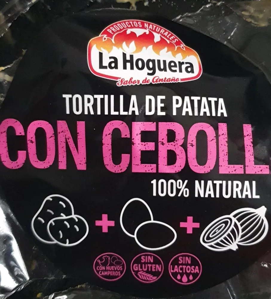 Tortilla de patata con cebolla