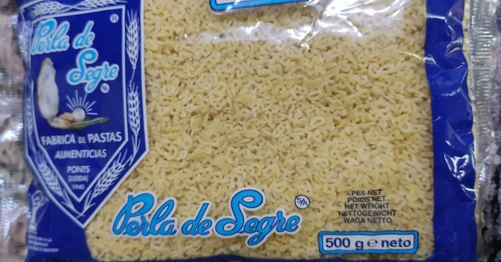 Letras Pasta de sémola