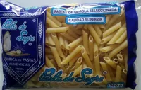 Pastas de sémola seleccionada