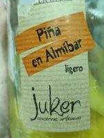 Piña en almíbar ligero