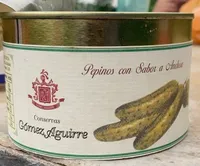 Pepinos con sabor a anchoa