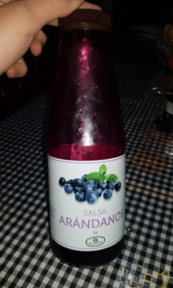 Salsa de arándanos