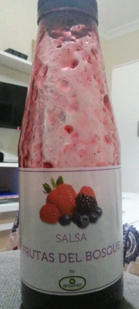 Salsa de frutas del bosque