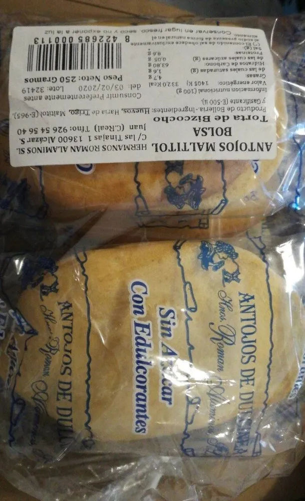Antojos maltitol