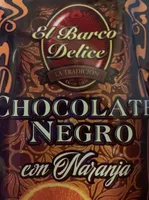 Chocolate negro con naranja