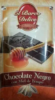 Chocolate negro con miel de bosque
