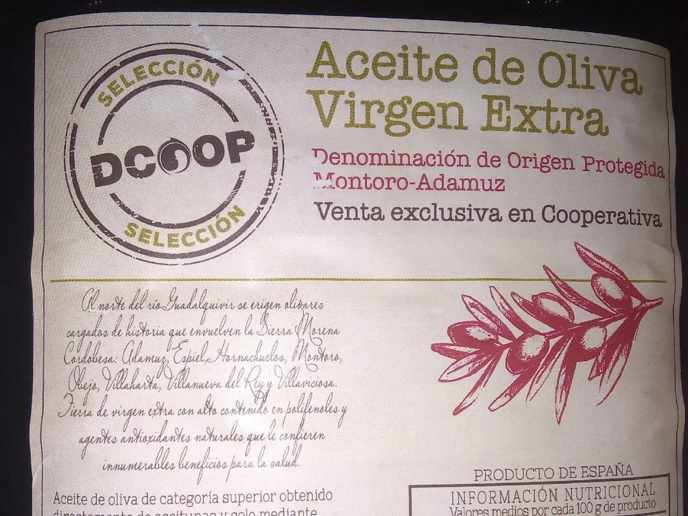 Aceite de oliva Virgen Extra