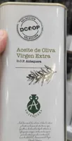 Aceite oliva virgen extra  antequera