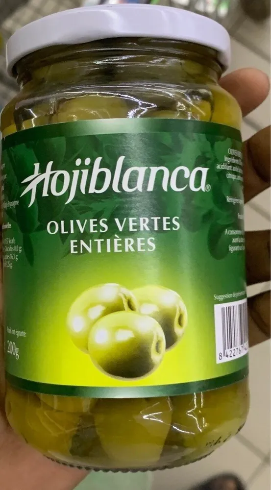 Olives Vertes Entieres Hojiibl